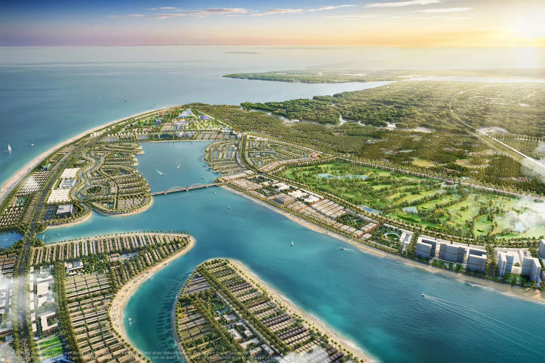 Biển hồ Paradise Lagoon 433 ha